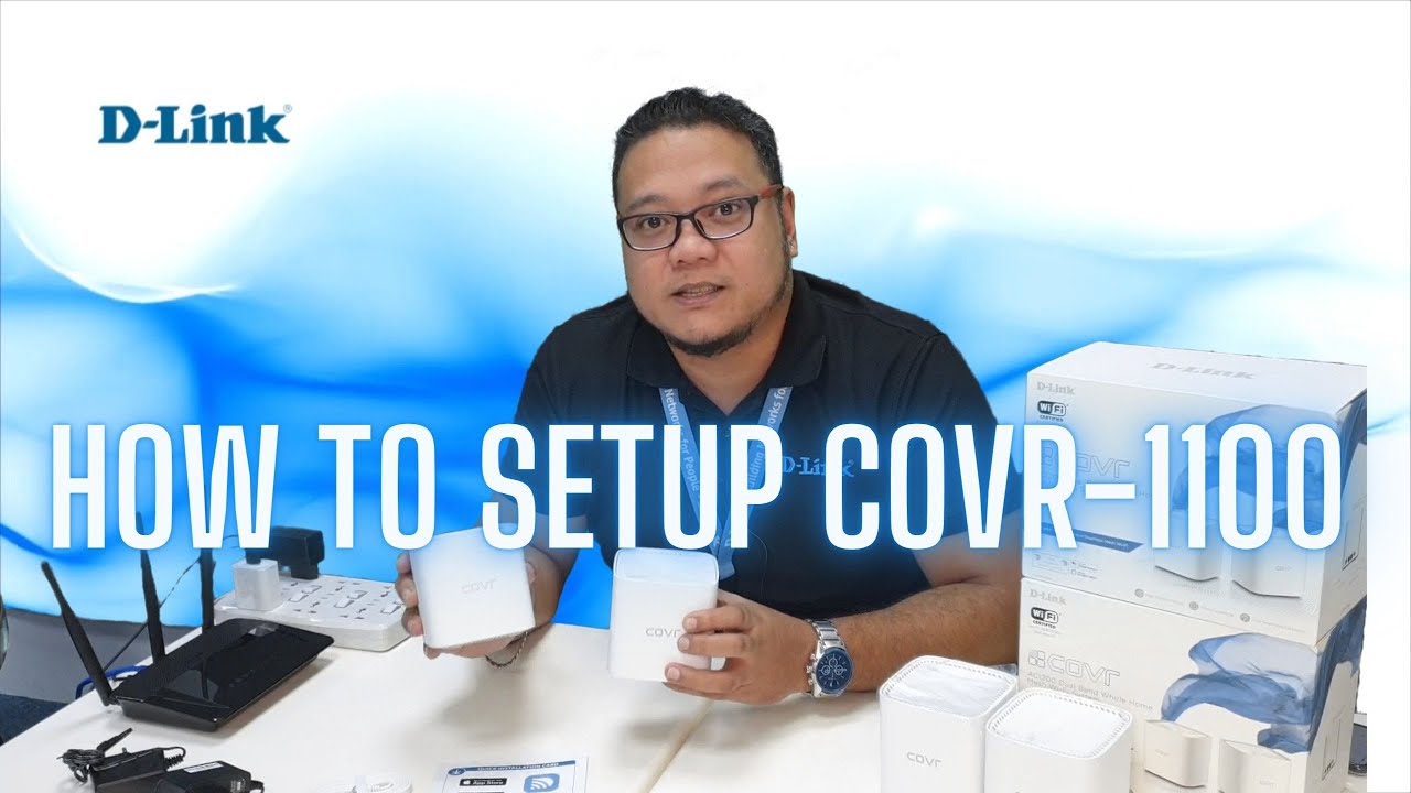 HOW TO SETUP COVR 1100 D-Link COVR AC1200 Dual-Band Mesh Wi-Fi Router