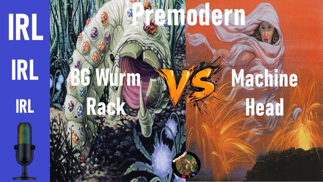 Premodern - BG Wurm Rack Vs Machine Head - III Agroliga - PARALELO TOP8 - Ronda 1