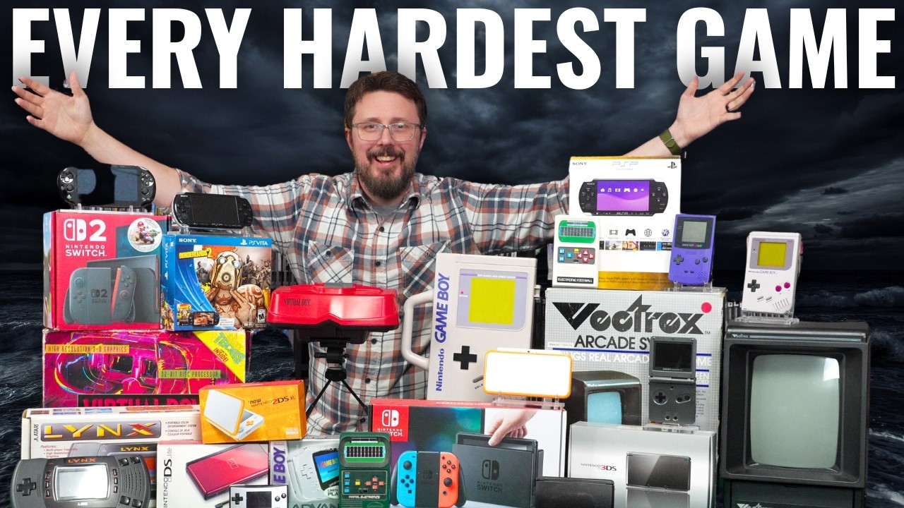 The HARDEST GAME on EVERY HANDHELD CONSOLE