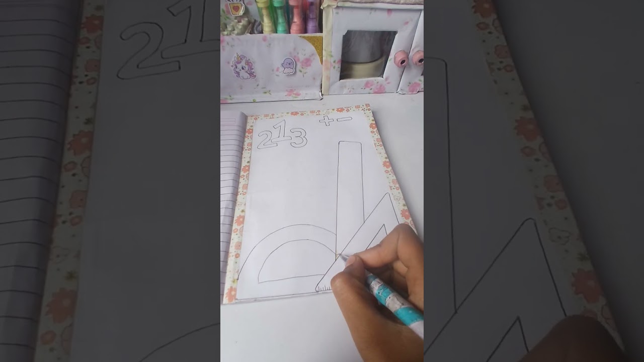 ✨️ cute front page 😍 #easy #shorts #art #artisticvibes