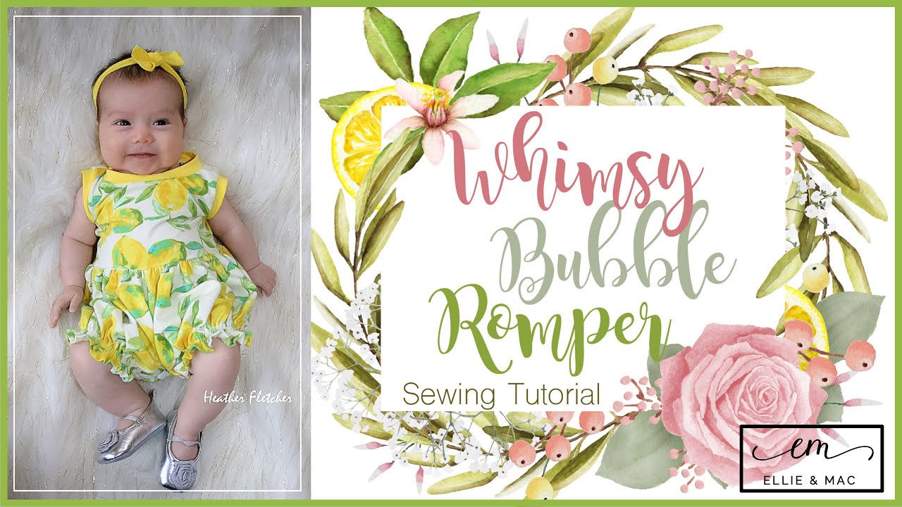 EASY Romper Sewing Tutorial For Babies