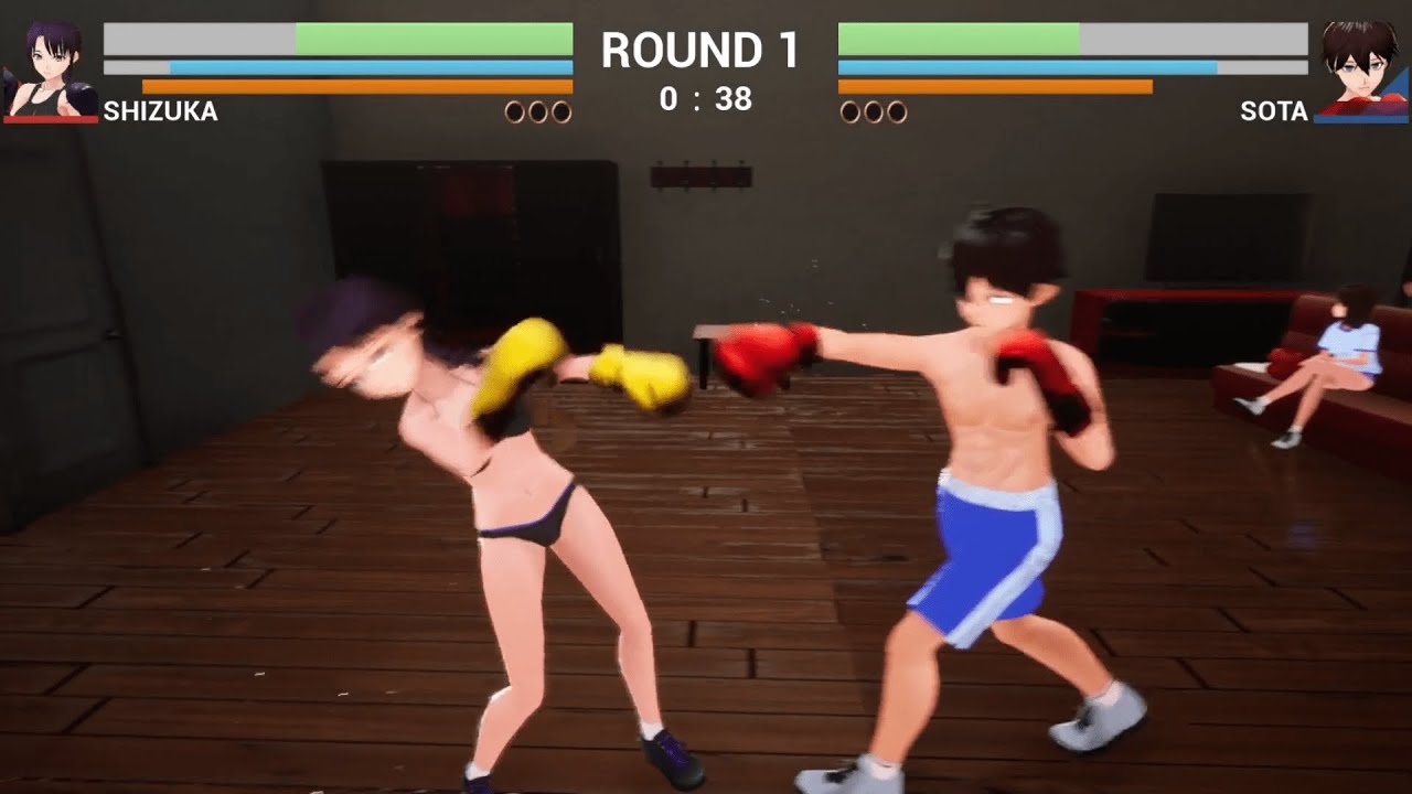 GuiltyLovingBoxing shizuka  vs sota