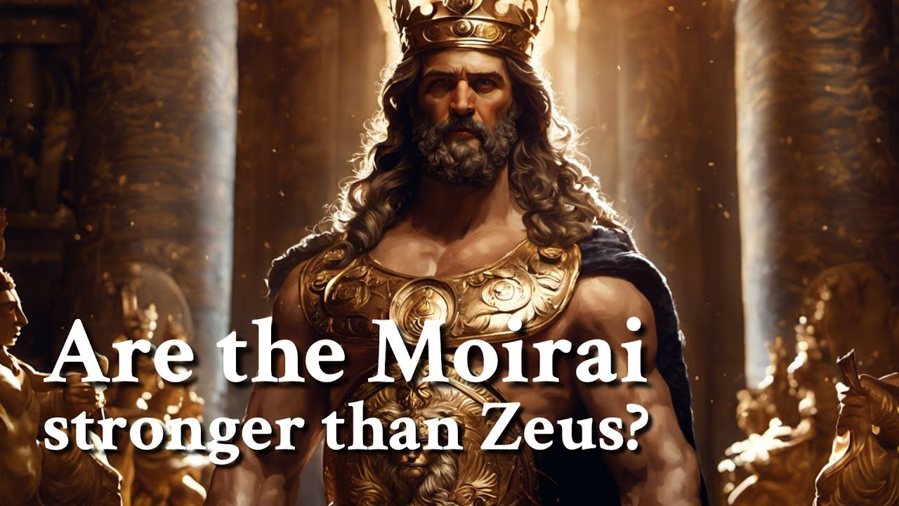 Are the Moirai stronger than Zeus? Greek Mythology Story