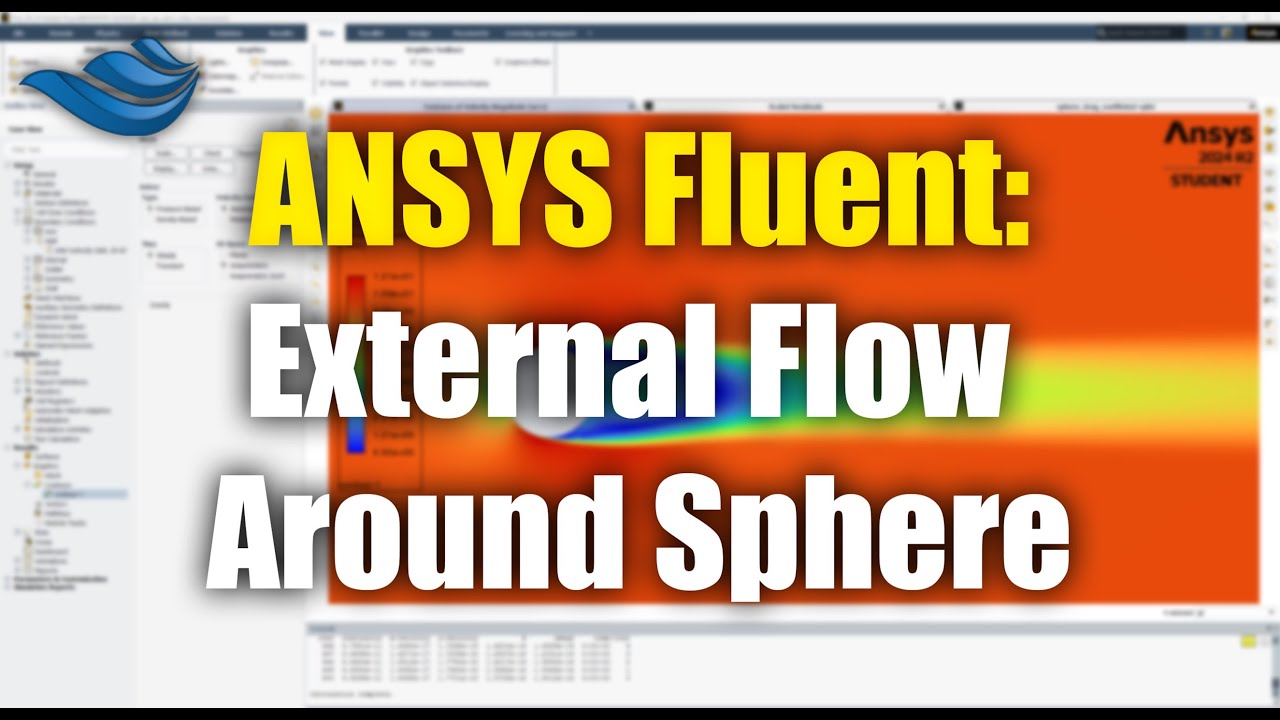 ANSYS Fluent: Внешнее обтекание сферы | Учебное пособие