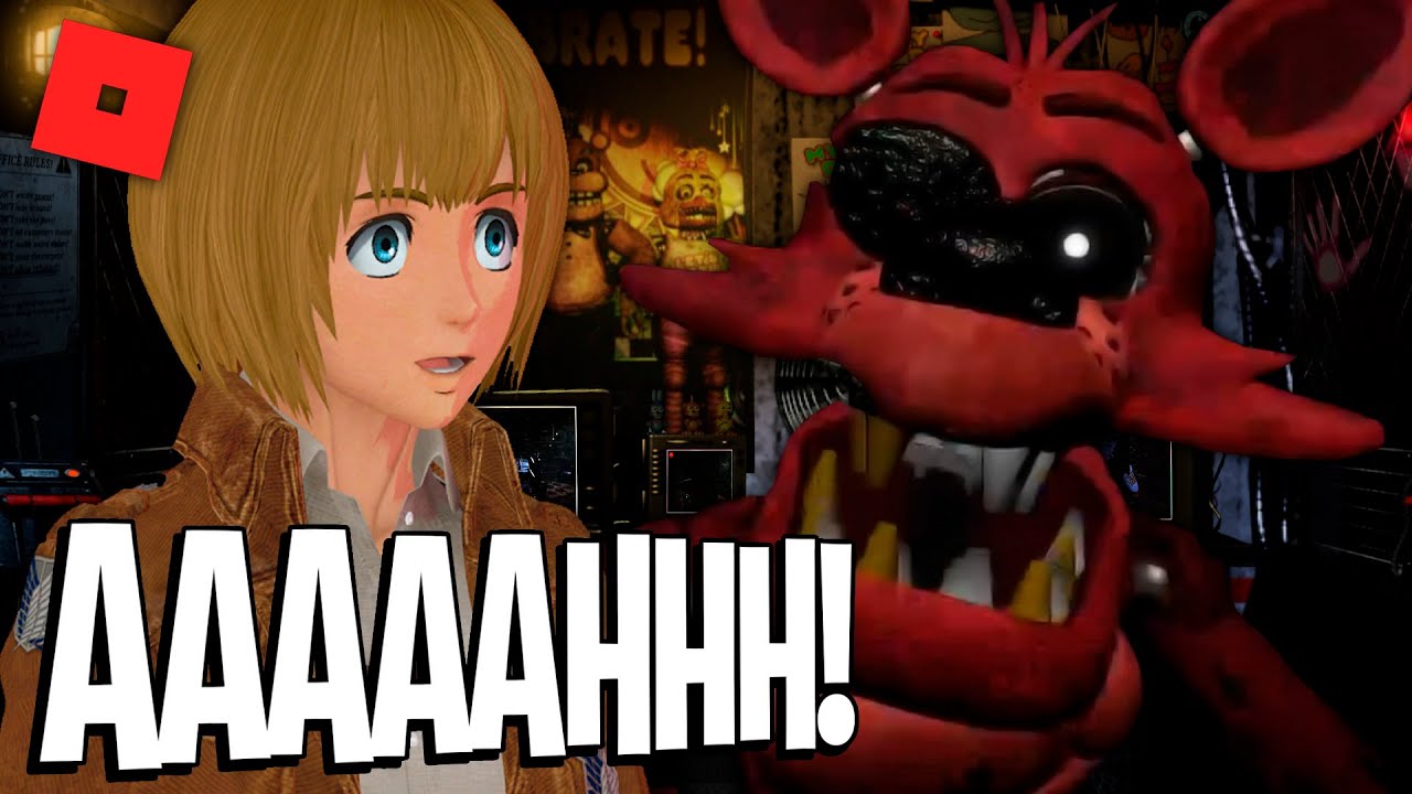 EL JUEGO DE FIVE NIGHTS AT FREDDYS MAS ATERRADOR DE ROBLOX | FNAF COOP en Roblox