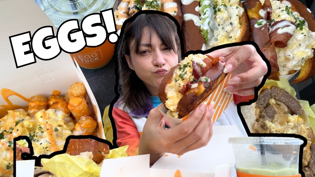 Egg Sandwiches and Burritos Mukbang!