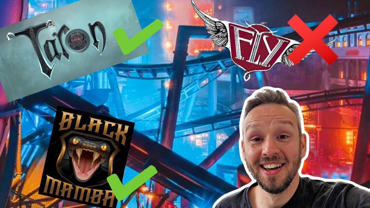 I Was AMAZED by Phantasialand! Taron, Black Mamba, FLY & More!