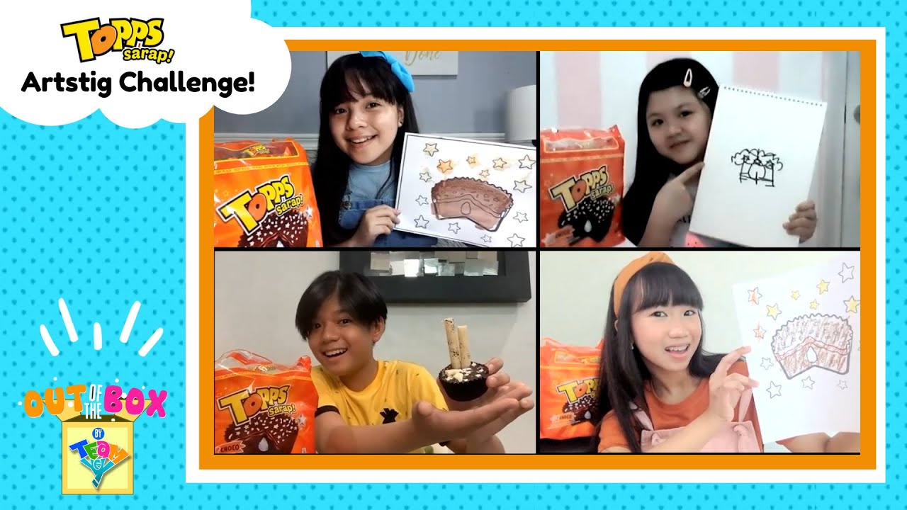 Topps Sarap Artstig Challenge | Out of the Box by Team YeY #Funbahay Edition