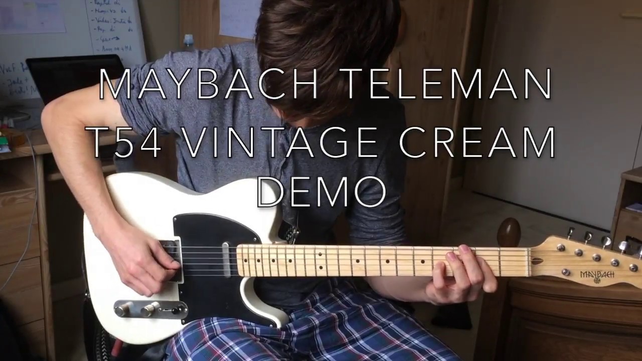 Maybach Teleman T54 Vintage Cream