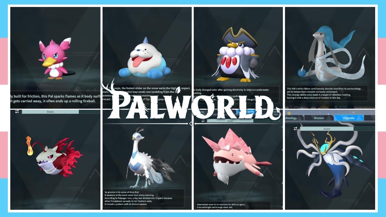 All 27 New Pals In Palworld *Tides Of Terraria Update*