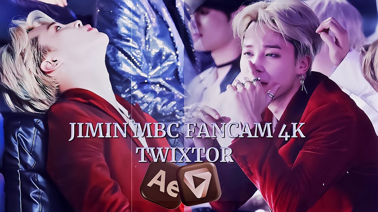 JIMIN MBC FANCAM 4K TWIXTOR | AE SHARPENED CLIPS 