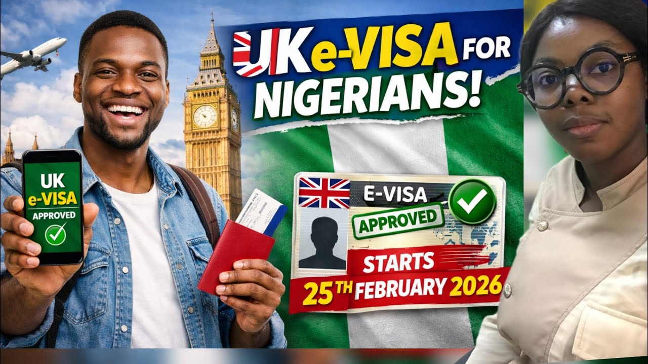 UK eVisas for Nigerians from 25th February 2026