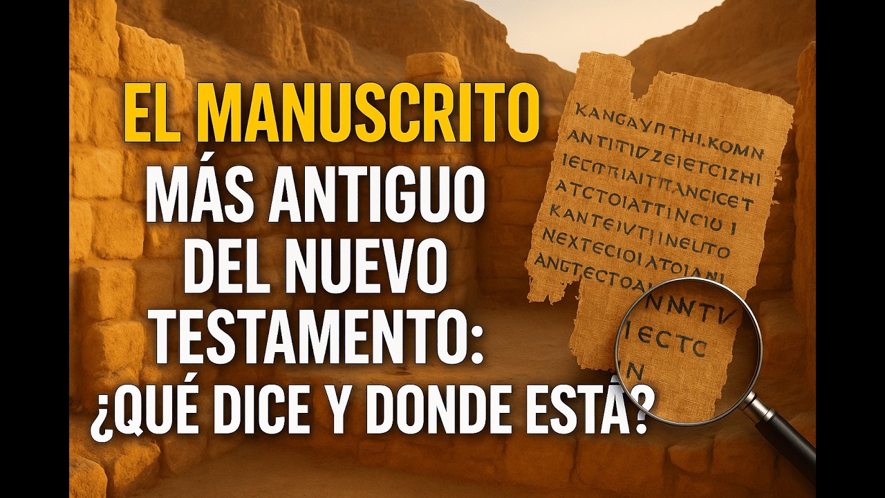 Manuscrito más antiguo del Nuevo Testamento.