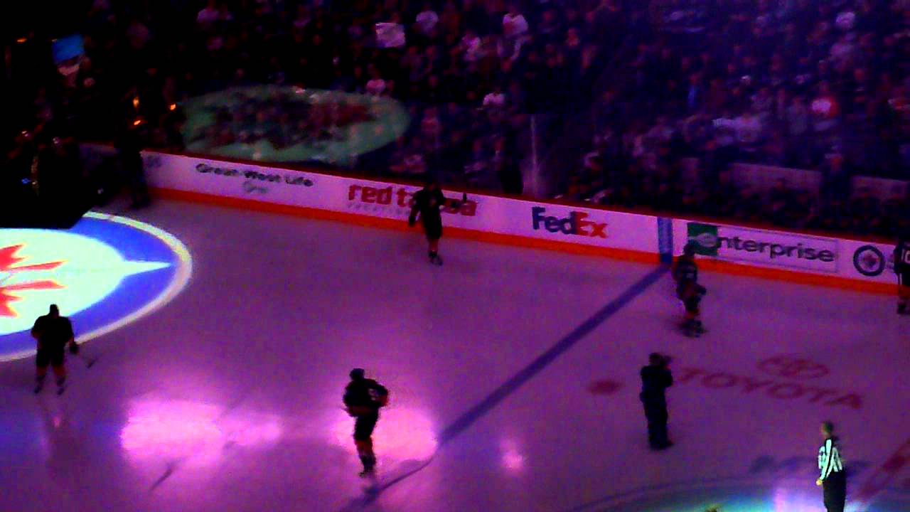 Teemu Selanne's Warmup at MTS Centre Dec. 17.