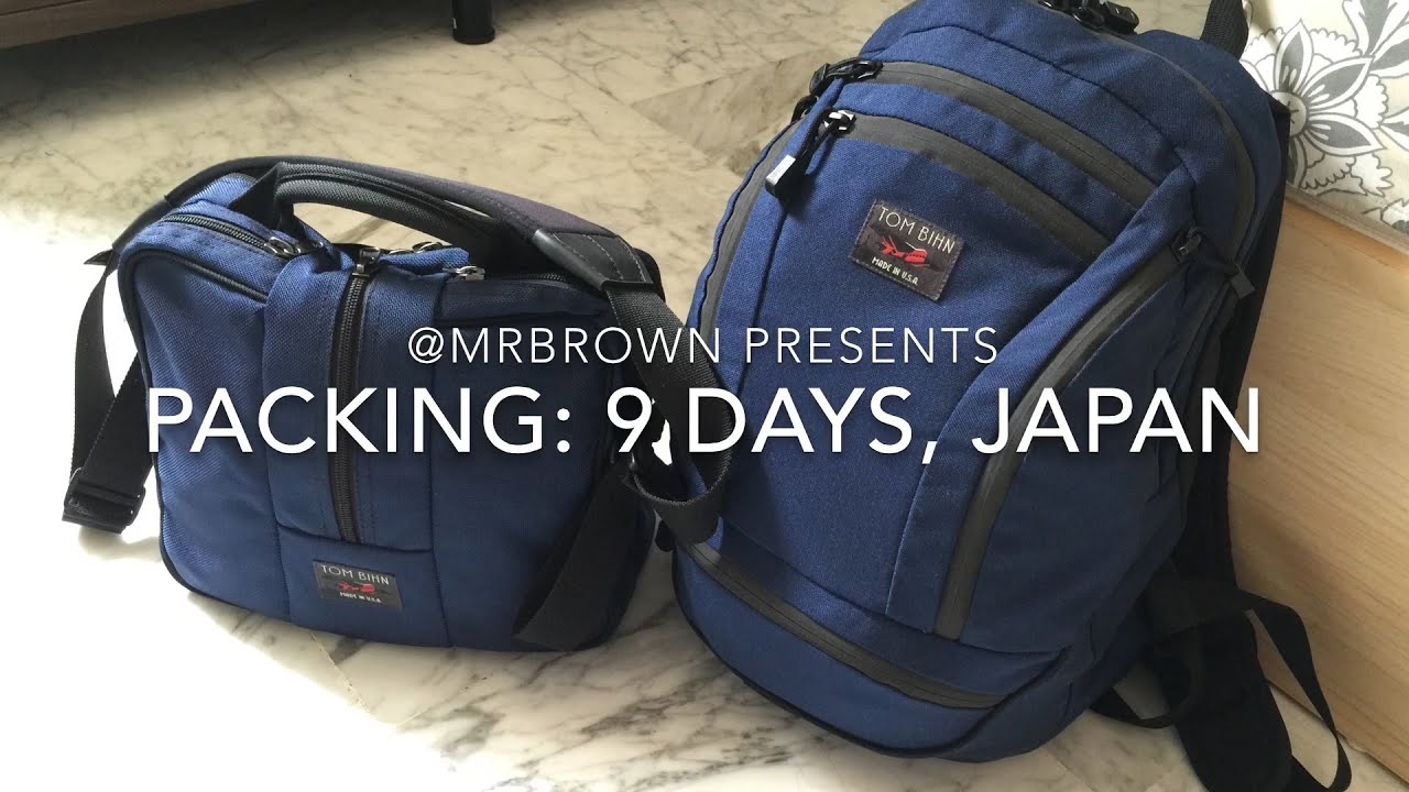 Packing: 9 Days, Japan