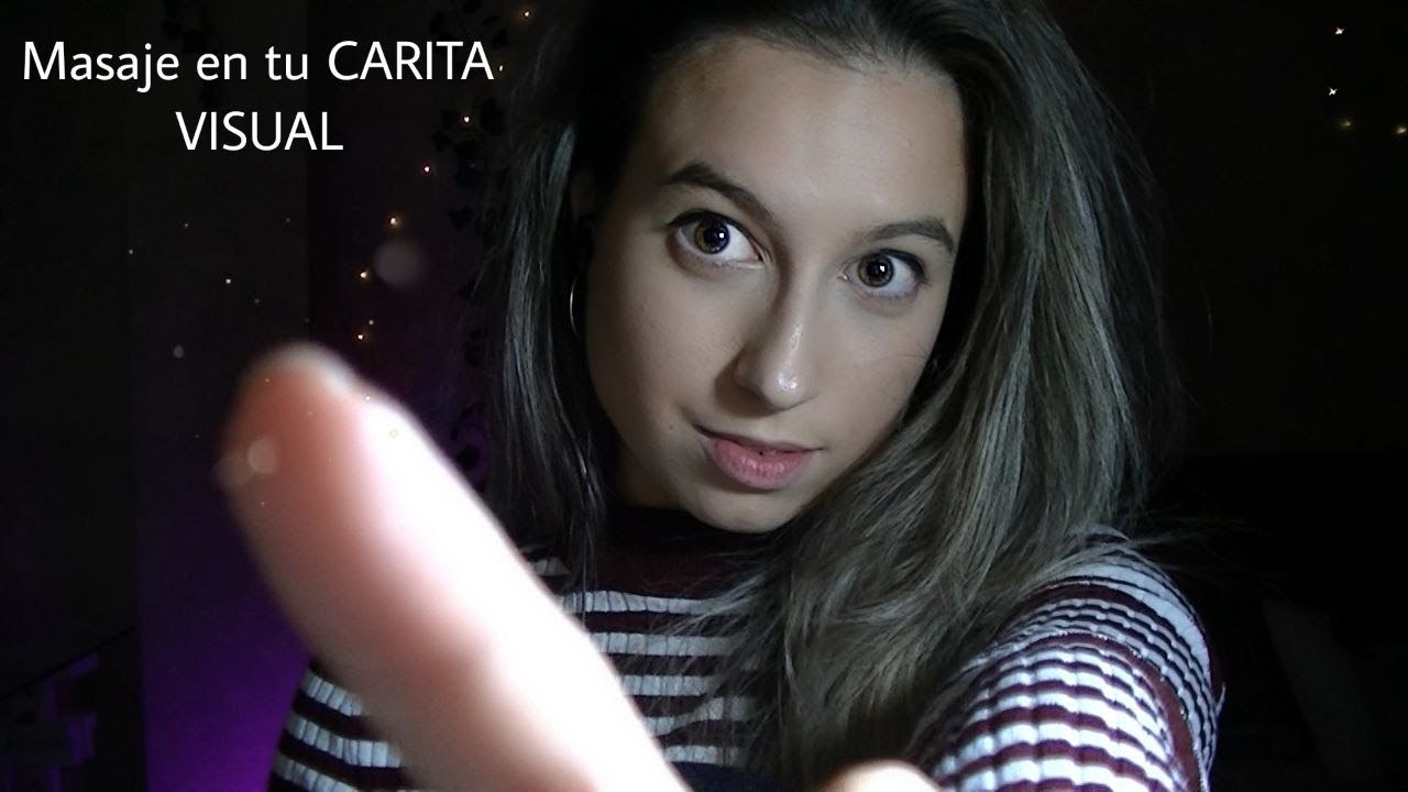 ASMR MASAJE en tu carita | Muy VISUAL para DORMIR en minutos | Pau ASMR