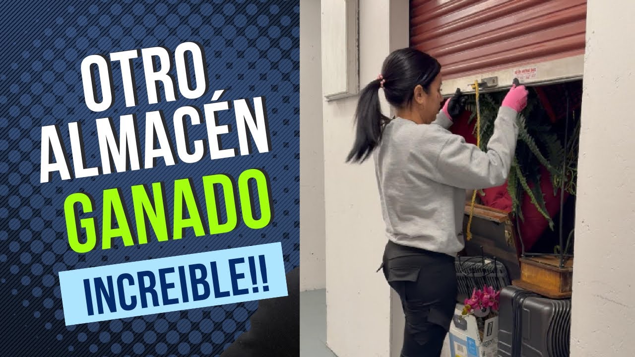 Otro exitoso almacén ganado en subasta #emprendimiento #storageauctions #parati 