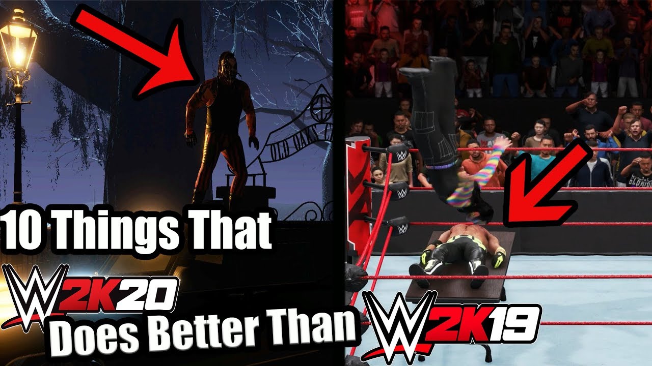 10 вещей, которые WWE 2K20 делает лучше, чем WWE 2K19