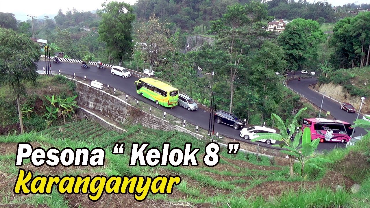 Jalannya Serasa Sirkuit Balap Hunting Bus Kelok 8 Karanganyar