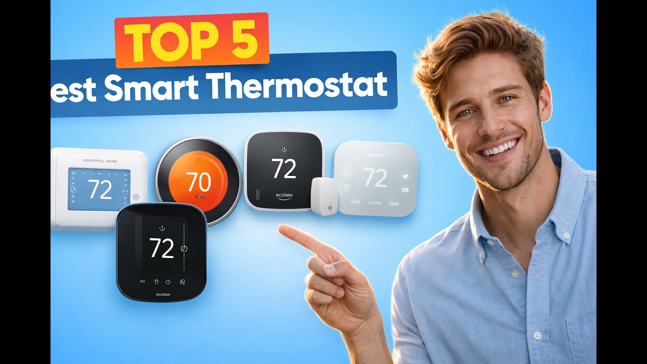 ✅ TOP 5 Best smart thermostat: Smart thermostat (Buying Guide)
