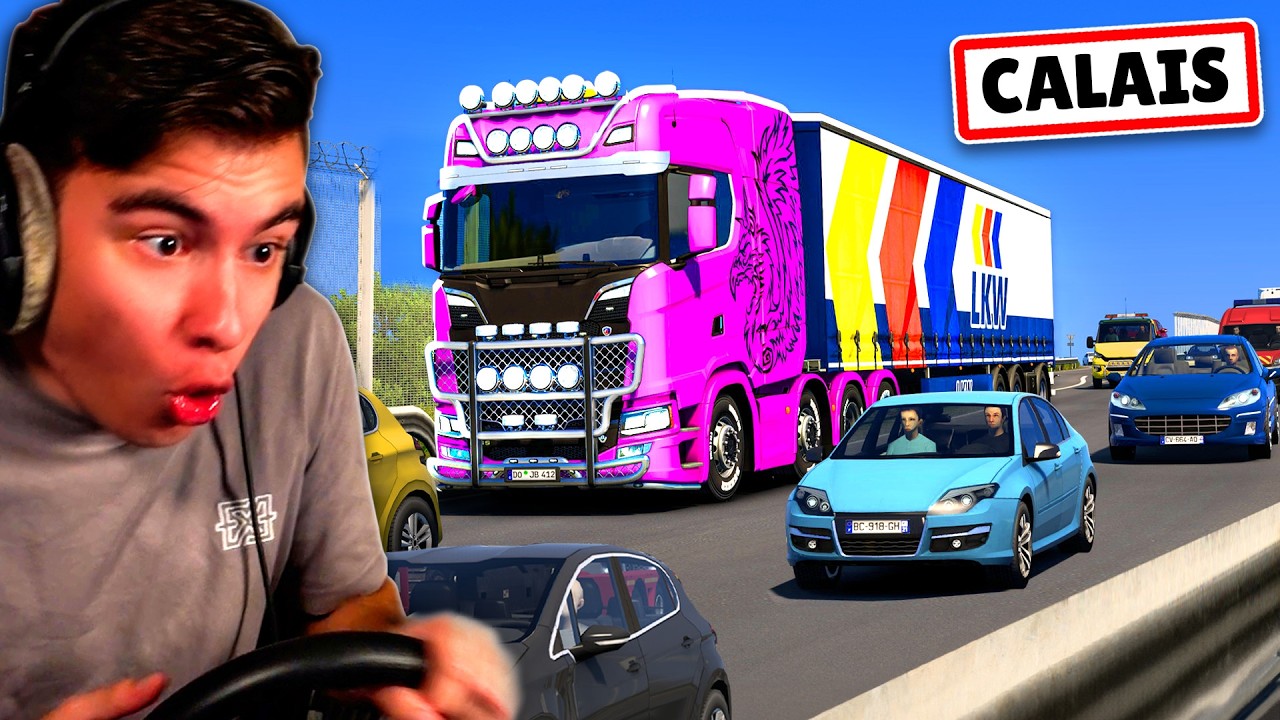 TOPDRUKTE IN CALAIS !! 🤯 | TruckerMP (ETS2)