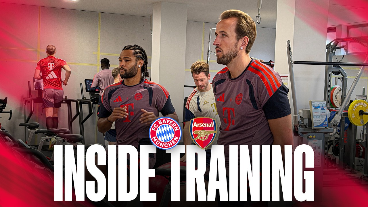 Final prep for our Champions League match against Arsenal! | Inside Training 💪
