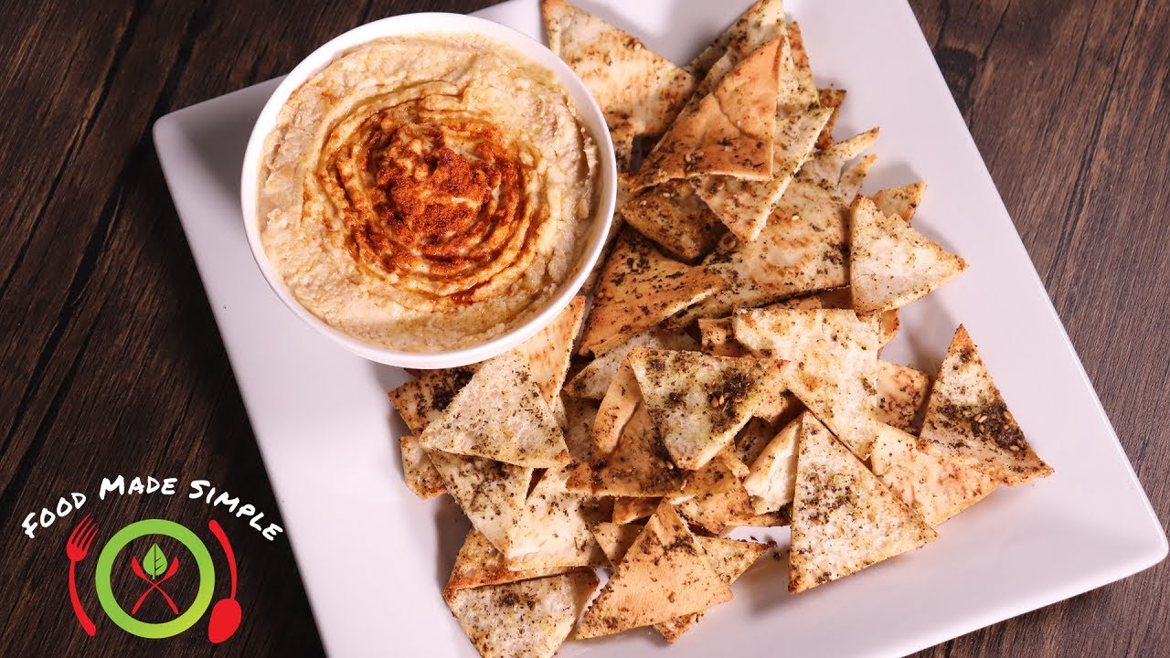 Homemade Pita Chips with Zaatar | Easy Appetizer | Food Made Simple