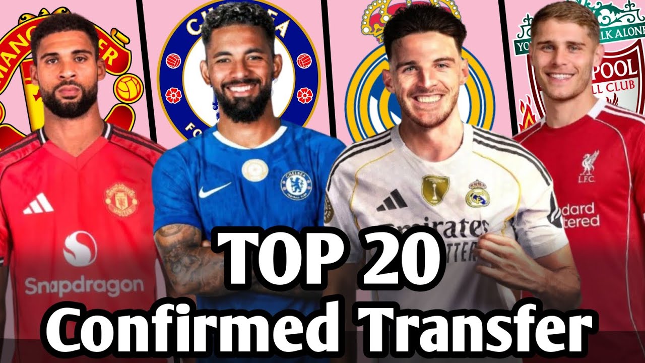 Top 20 Winter Confirmed Transfer News 2026,✅ Declan Rice to Real Madrid, Douglas Luiz to Chelsea🤯