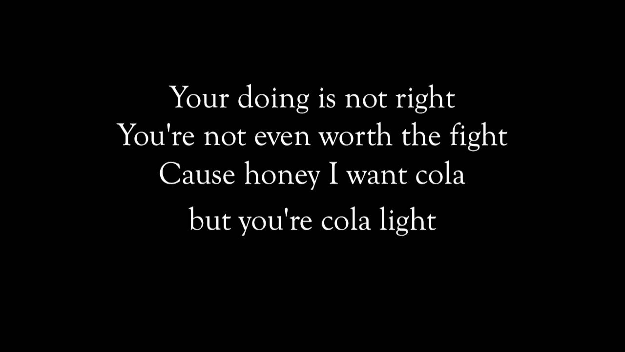 Nomy - Cola Light w/lyrics
