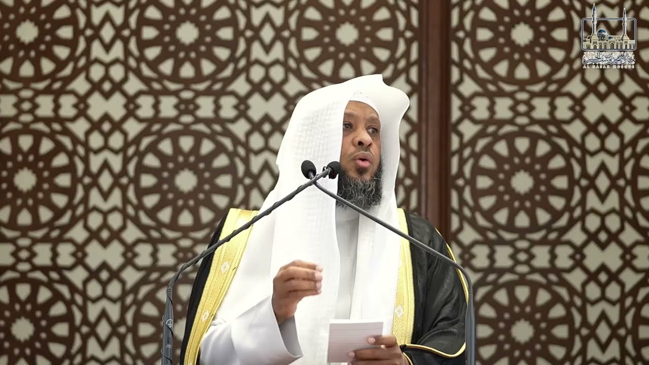 《ماحقات وجالبات》 خطبة وصلاة الجمعة ▪︎ الشيخ توفيق الصايغ 