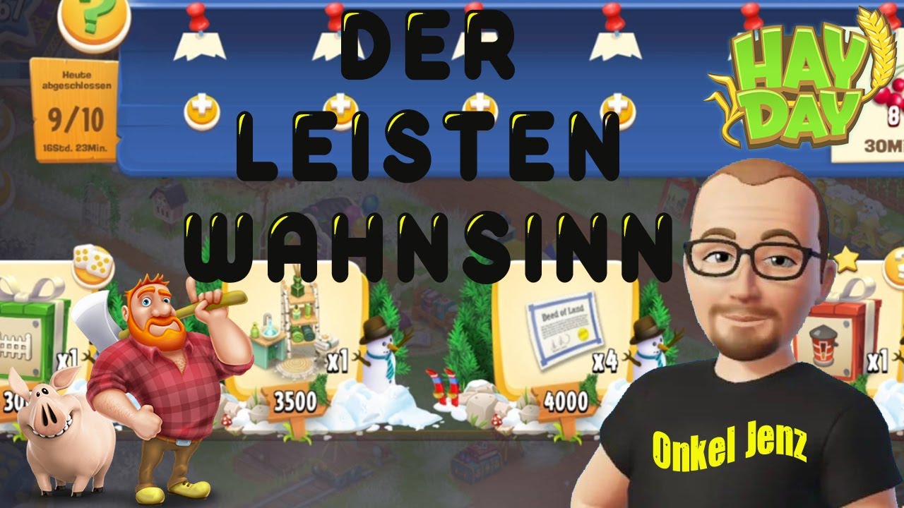 Hay Day und der Leistenwahnsinn