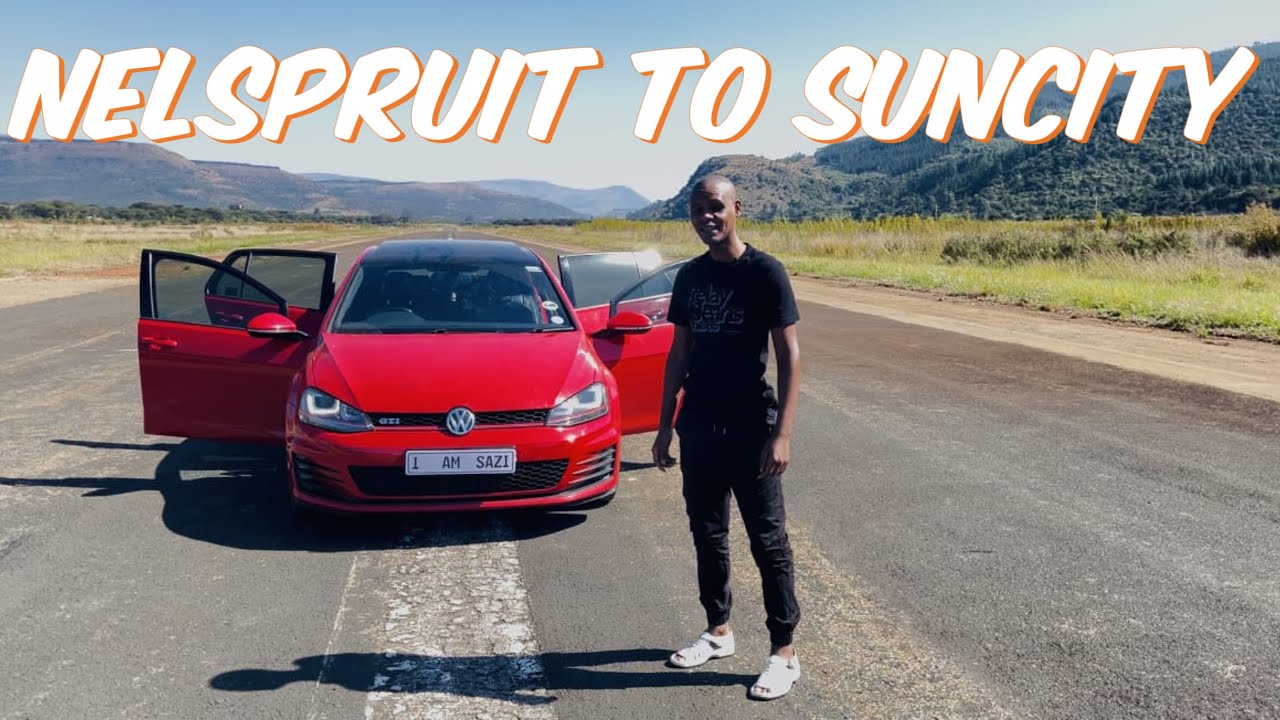 Road trip to Suncity from Nelspruit using a Golf 7 GTI| Travel Vlog| N4 toll route