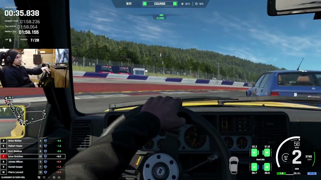 de 27ème à 1er sur le Red Bull Ring Lancia HF Integrale - Assetto Corsa EVO