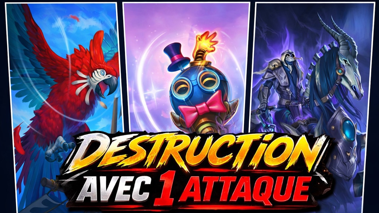DESTRUCTION AVEC 1 ATTAQUE  - TOP 10 EUROPE