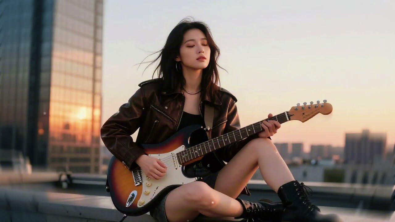 40-Minute Uplifting Rock Instrumental Journey – Defiant Guitars, No Vocals