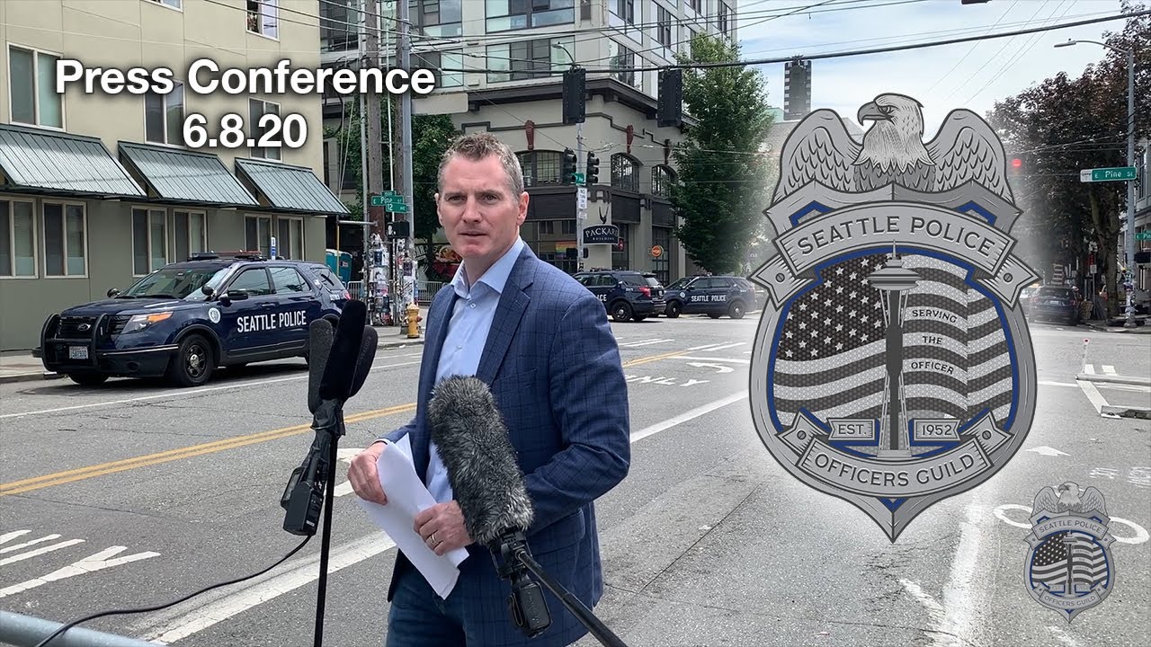 Seattle Police Officers Guild - Press Conference 6.8.20