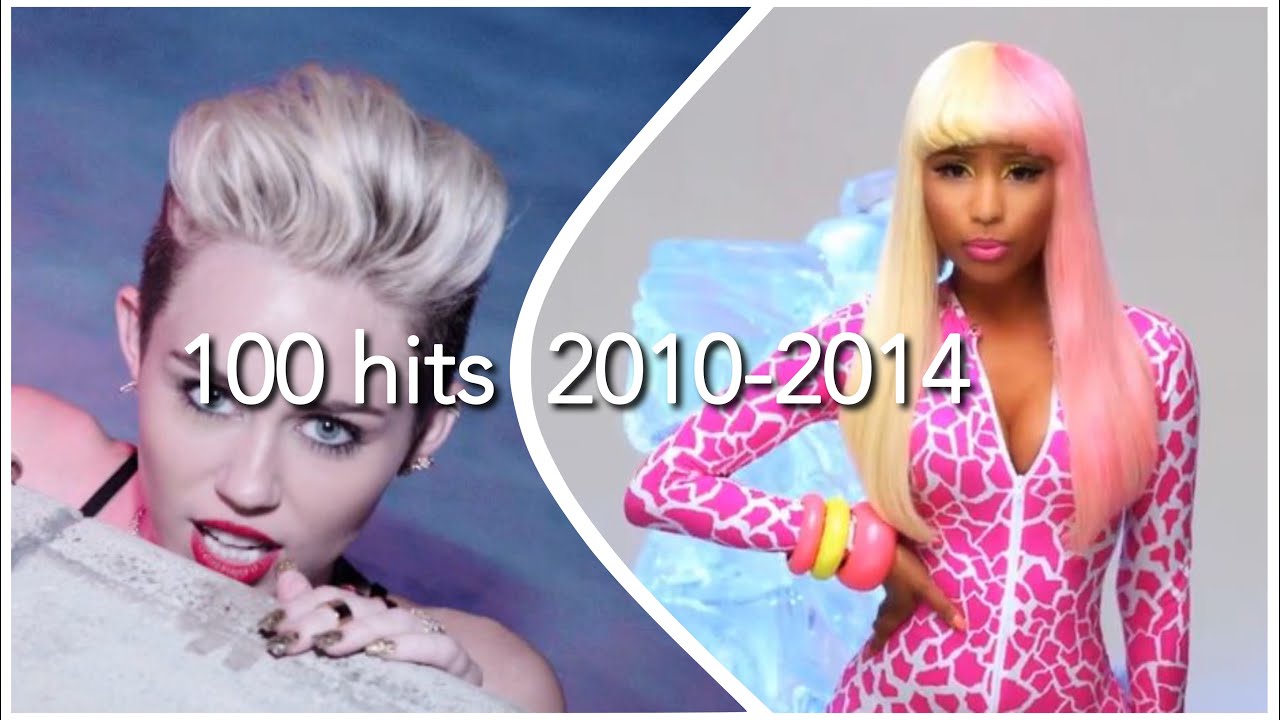 100 HITS FROM 2010-2014 (+ SPOTIFY PLAYLIST)