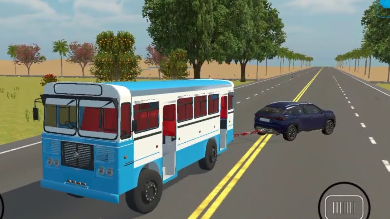 Bus vs Fronx || Indian vehicle simulator 3d 