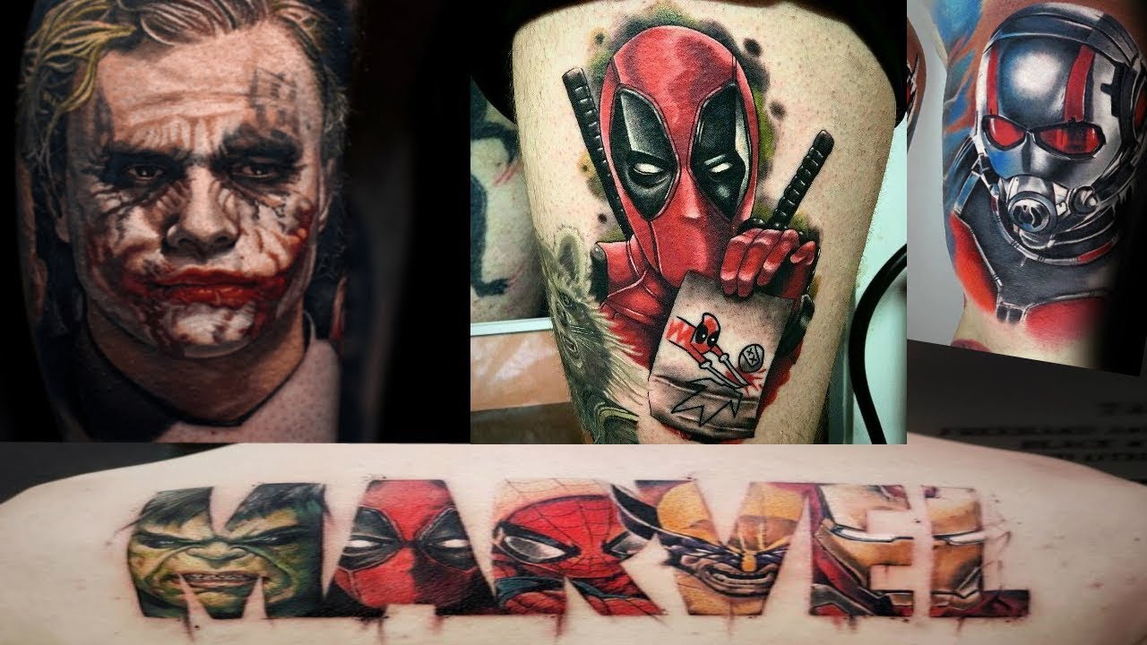 TATUAJES MARVEL Y DC