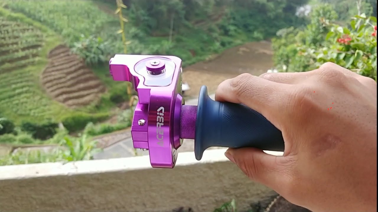 tutorial pasang gas spontan acerbis klx | crf | wr