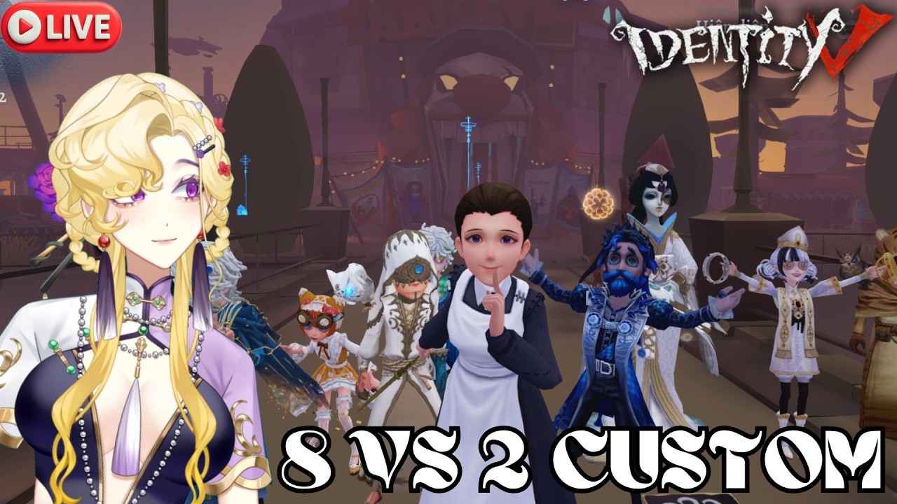 8 VS 2 CUSTOM | IDENTITY V