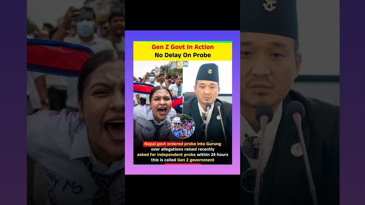 🇳🇵 Nepal orders probe in 24 hrs! Accountability in action ⚖️🔥
