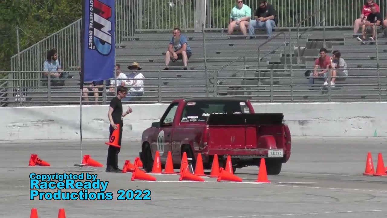 Autocross Pro Touring Truck Shootout early Sat. at Beech Bend Raceway 4/23/2022 vcm