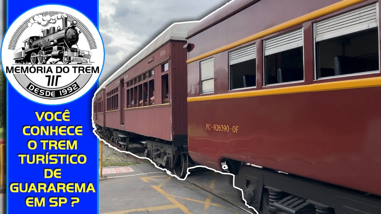 Você conhece o Trem Turístico de Guararema?