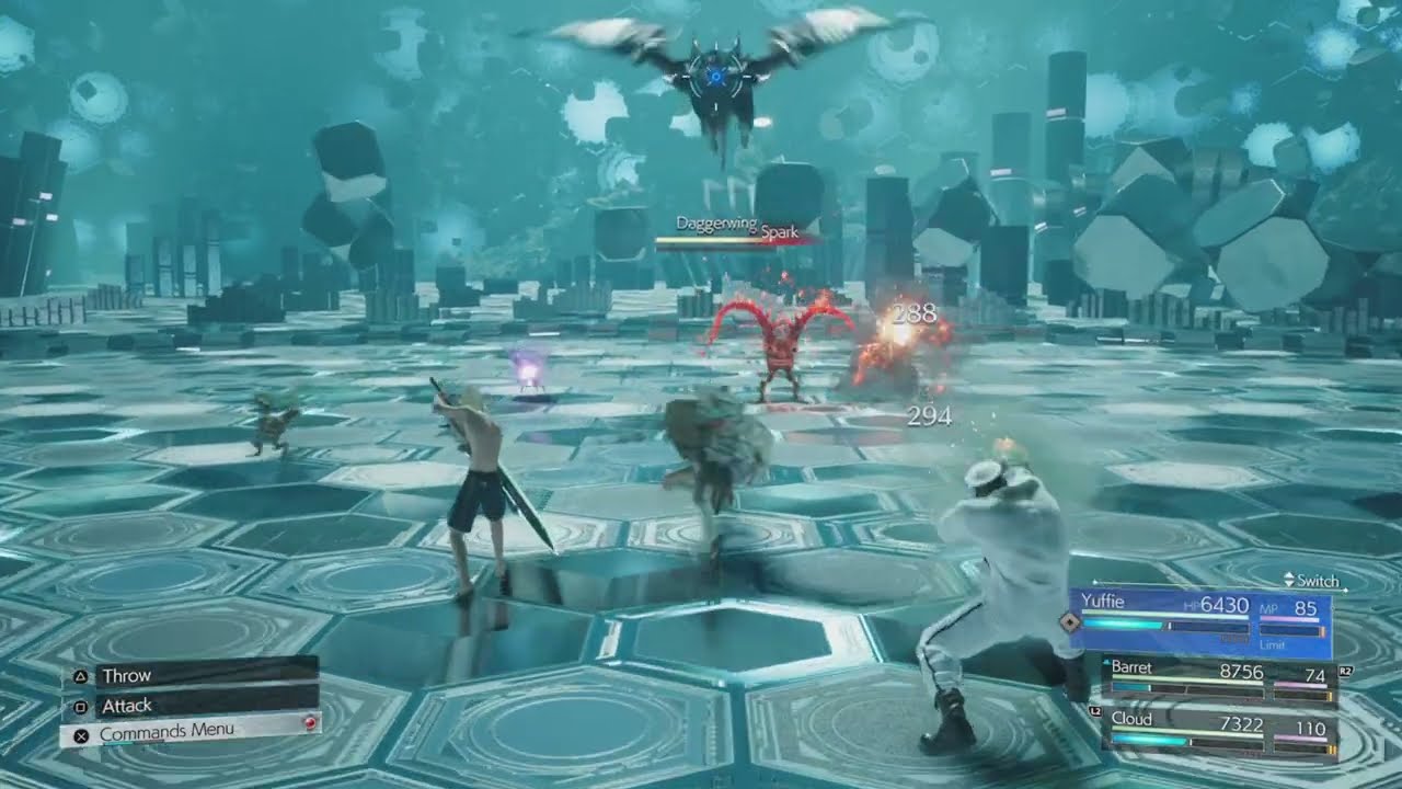 Final Fantasy 7 Rebirth PS5 Lv 70 Brutal Challenge 1: Army of the Damned & Build Timestamped
