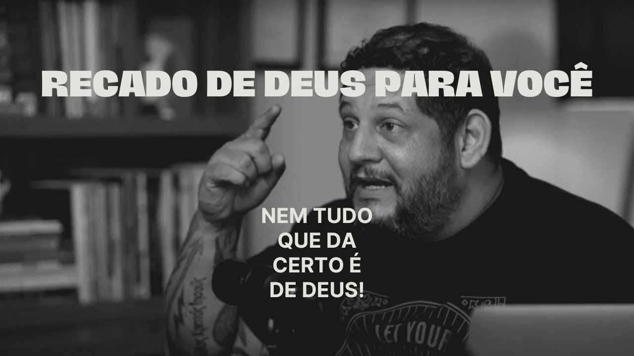 Prega&ccedil;&atilde;o sobre Alinhamento com a Vontade de Deus - Fabio Coelho