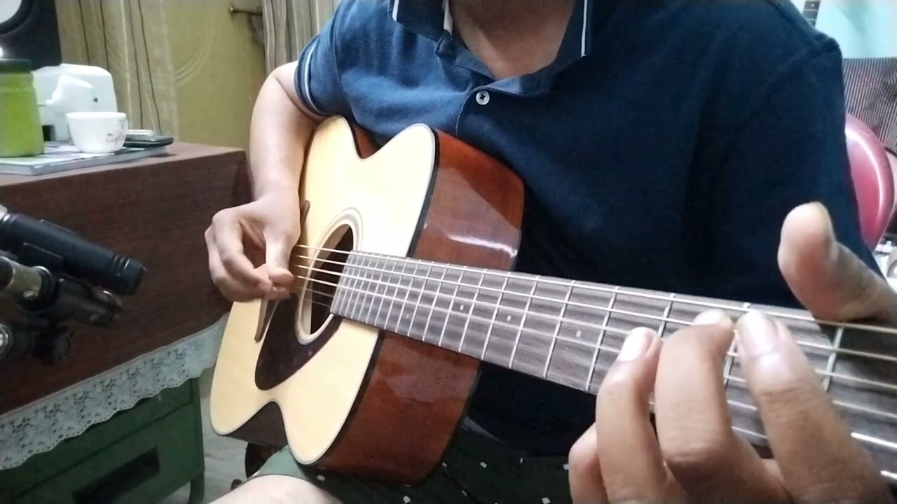 YAMAHA FS800 ACOUSTIC GUITAR SOUND DEMO..