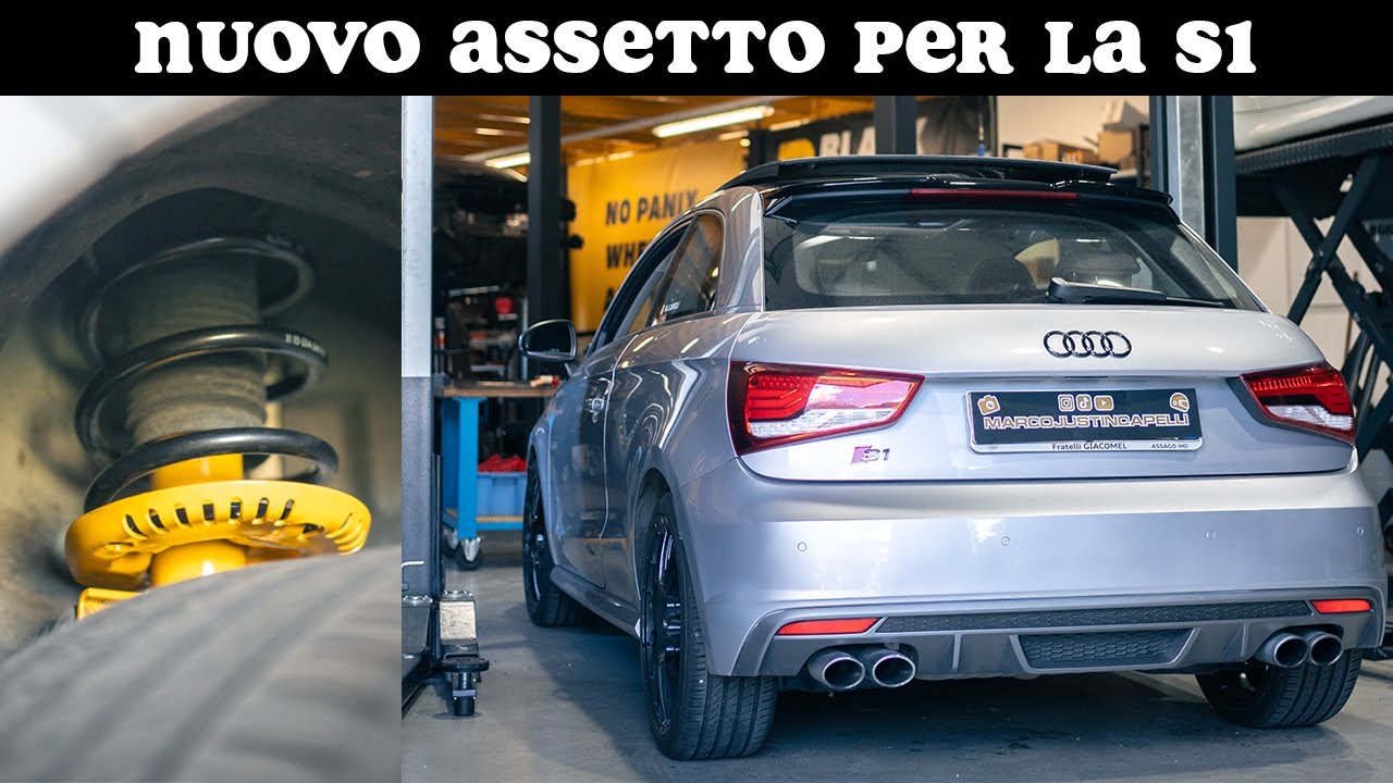 NUOVO ASSETTO PER LA MIA S1! BILSTEIN B12 (B8 + MOLLE EIBACH) *Ottimo compromesso*