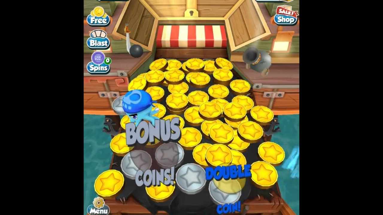 Coin Dozer Pirates: tons of coins & coin walls!