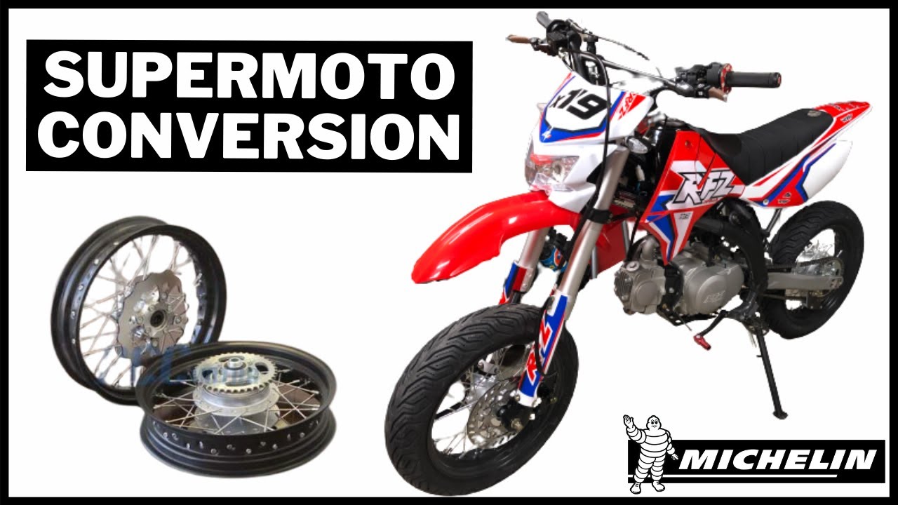 Apollo 125 Supermoto Conversion | Wheel & Tire Setup